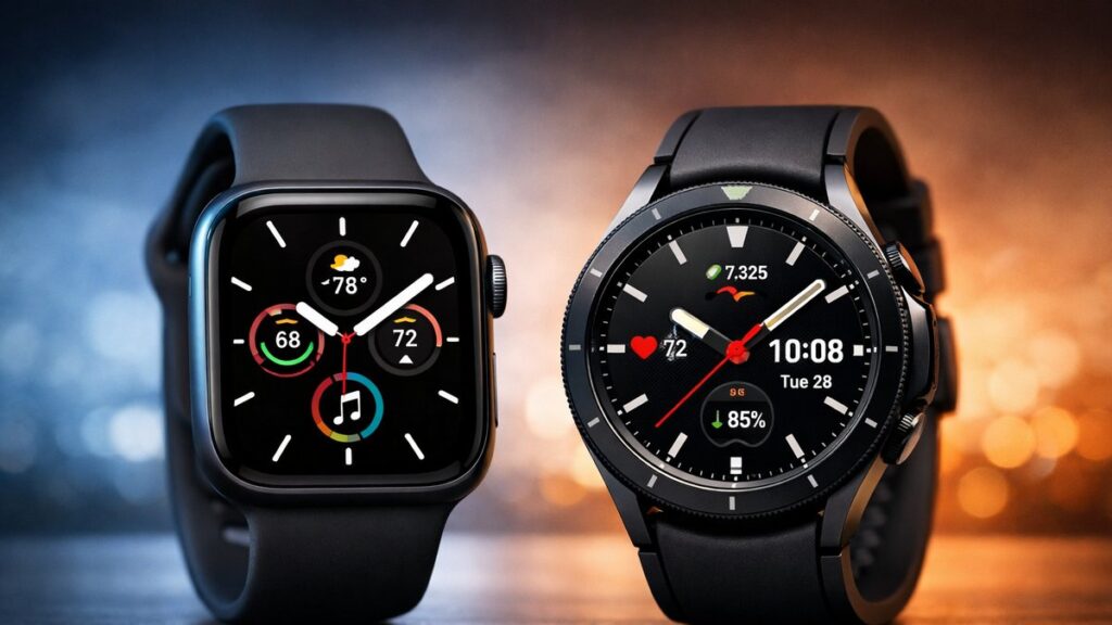 apple watch vs samsung galaxy watch comparativa Apple Watch vs Samsung Galaxy Watch: comparativa