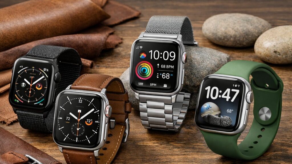 mejores correas para apple watch gua por material Mejores correas para Apple Watch: guía por material