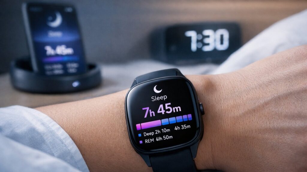 Seguimiento del sueño en smartwatches Xiaomi